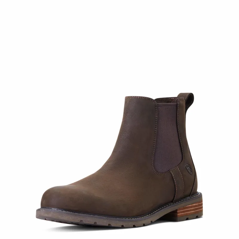 Ariat Mens Wexford Waterproof Chelsea Boot in Java-1